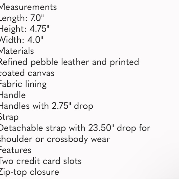 NIB ⭐️Coach Mini Rowan Crossbody Top Handle Black Satchel Leopard Shoulder Strap - Picture 5 of 8